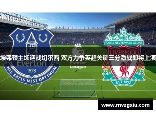 埃弗顿主场迎战切尔西 双方力争英超关键三分激战即将上演