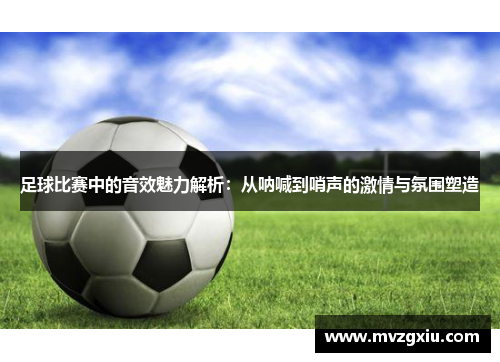 足球比赛中的音效魅力解析：从呐喊到哨声的激情与氛围塑造